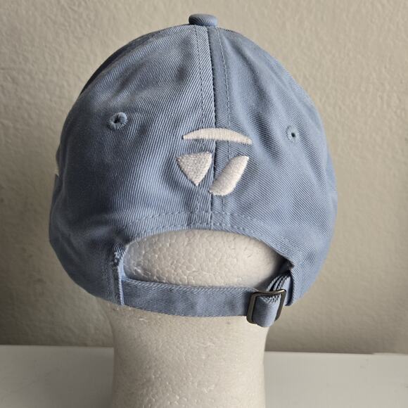 TaylorMade Golf Hat Cap‎ Strapback Adjustable r7 Tmax Light Blue Pro Tour - Picture 5 of 8